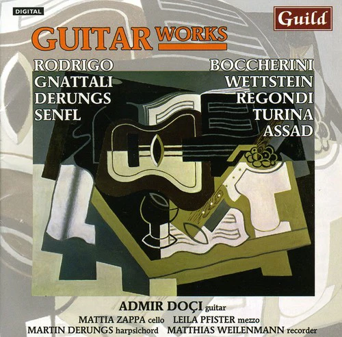 Admir DoÃ§i - Guitar Works By Rodrigo Turina Boccherini Assad [CD]