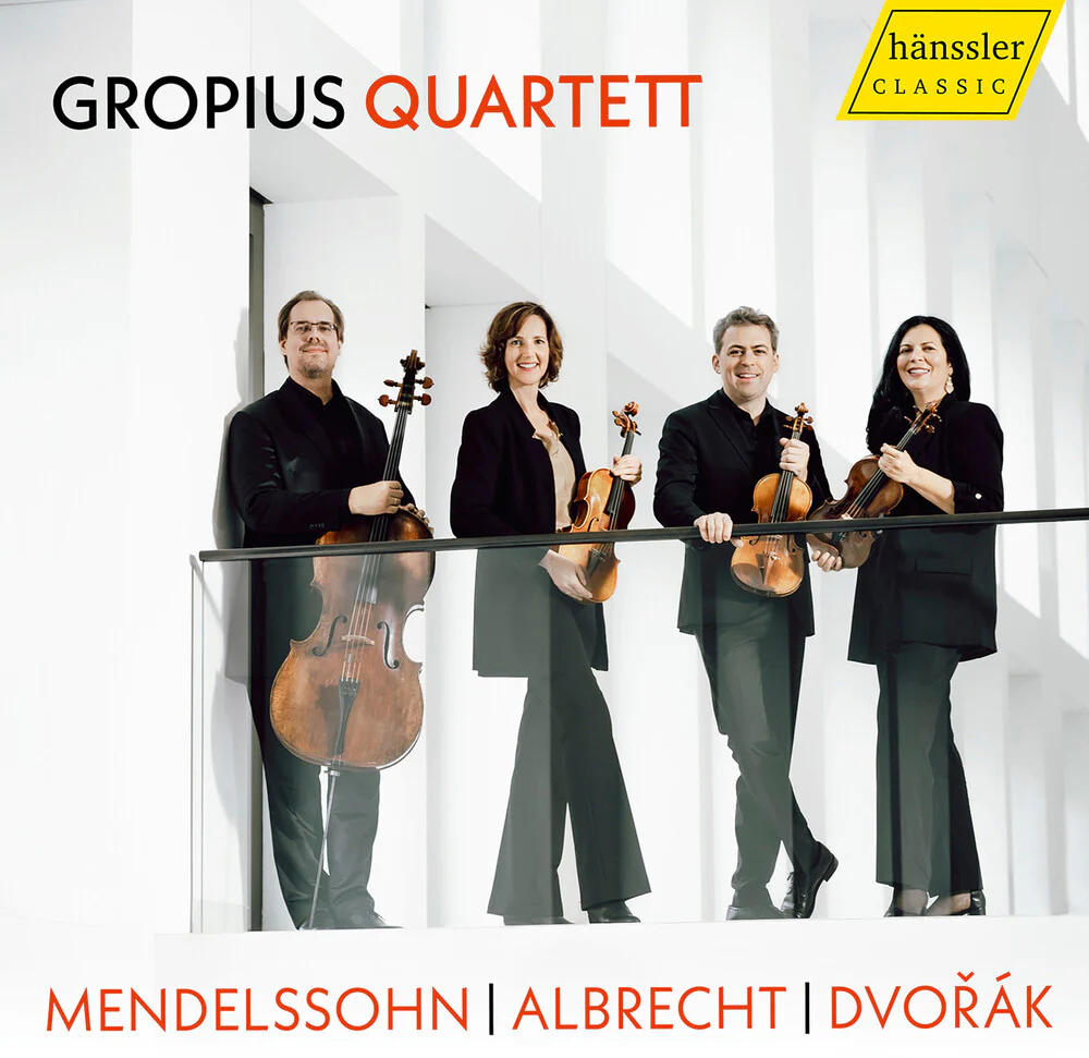 Albrecht / Bartholdy / Gropius Quartett - Gropius Quartett - Mendelssohn Albrecht & Dvorak [CD]
