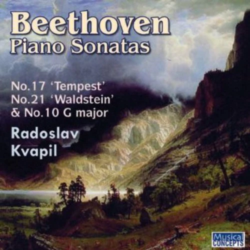 Beethoven / Radoslav Kvapil - Piano Sonatas Nos 10 17 & 21 [CD]