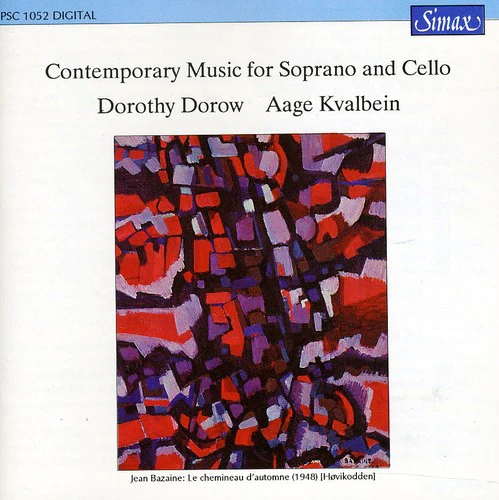 Bergman/Fontyn/Gershwin/Som - Contemporary Music for Soprano & Cello [CD]
