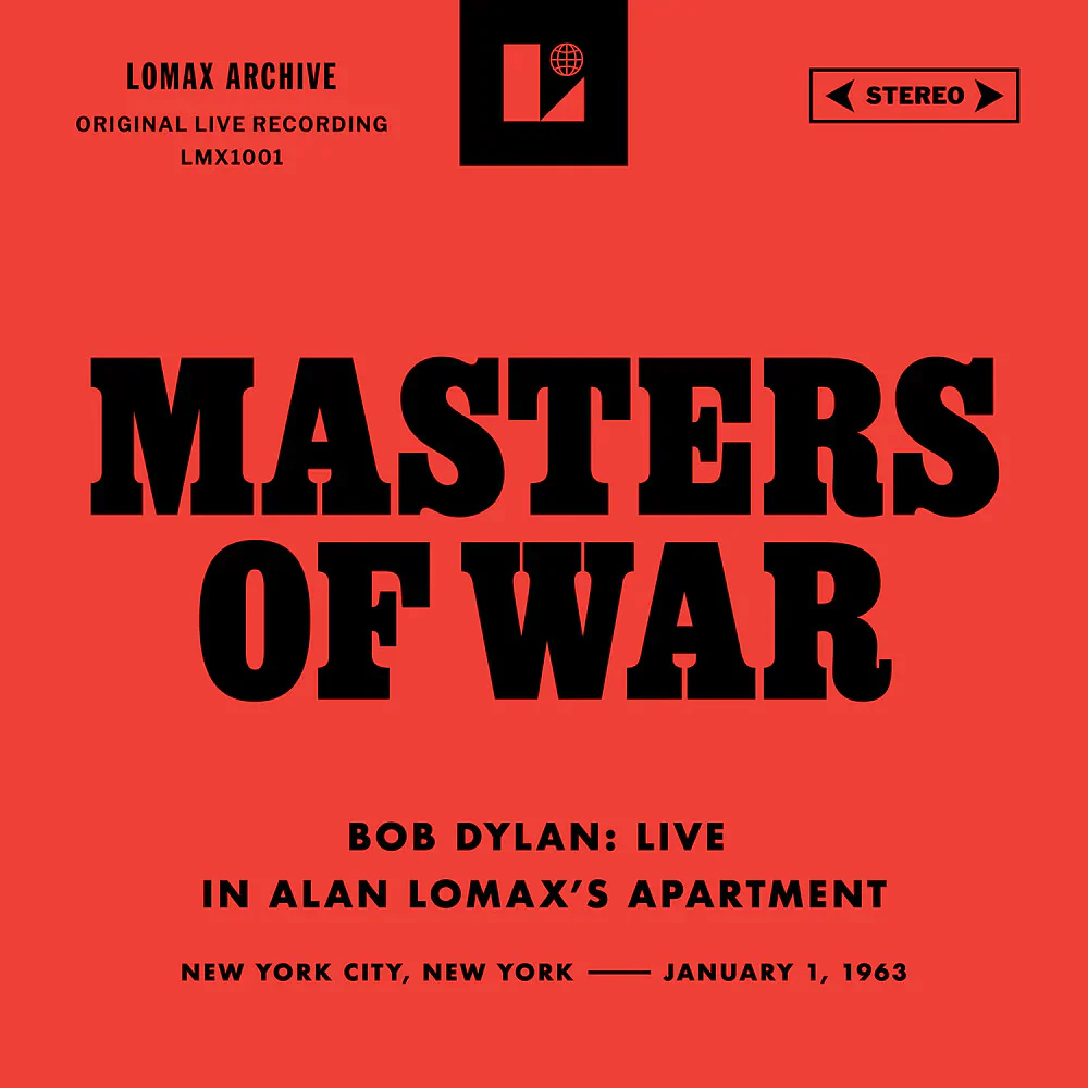 Bob Dylan - Masters of War (Live In Alan Lomax's Apartment) [7"] [RSD Black Friday 2025]