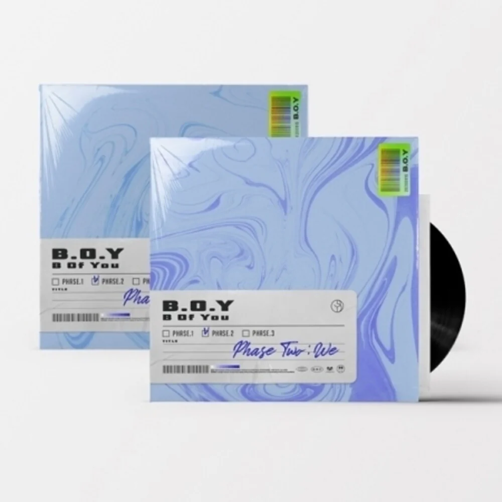 BOY - Phase Two: We (incl. 68pg Photobook, AR Photocard, Postcard, FoldedPoster + Coaster) [CD]