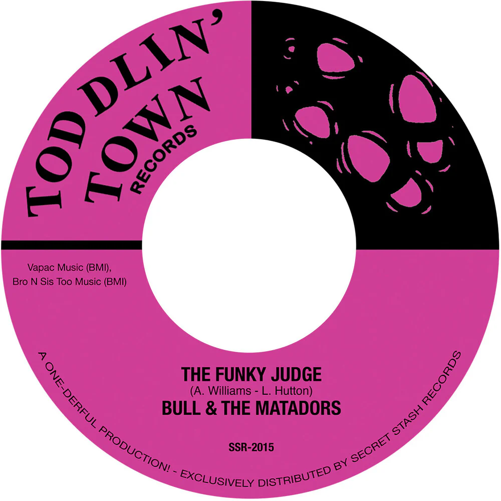 Bull & The Matadors - The Funky Judge b/w Where Did The Judge Go [7inch Single]