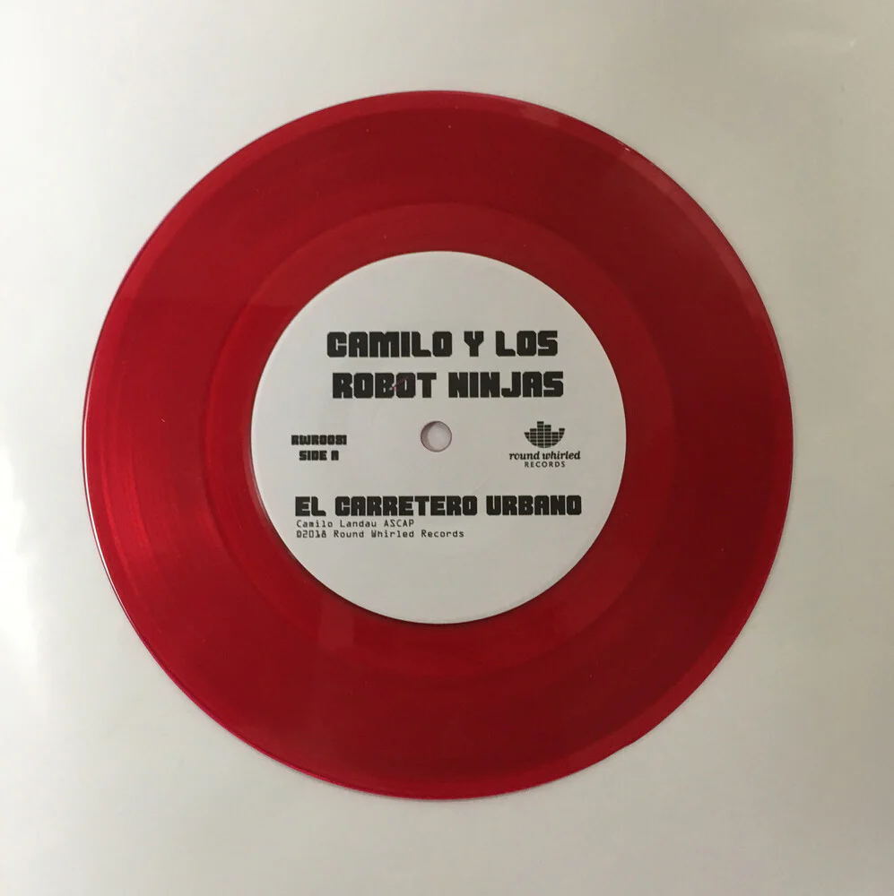 Camilo y los Robot Ninjas - Carretero Urbano: Western Surfer Spy El Baile 1 [LP]
