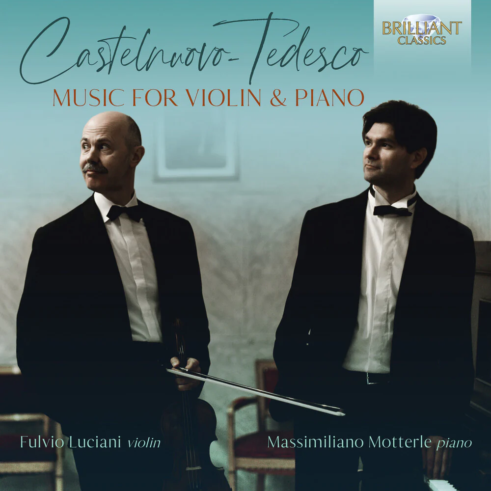 Castelnuovo-Tedesco / Luciani / Motterle - Music for Violin & Piano [CD]