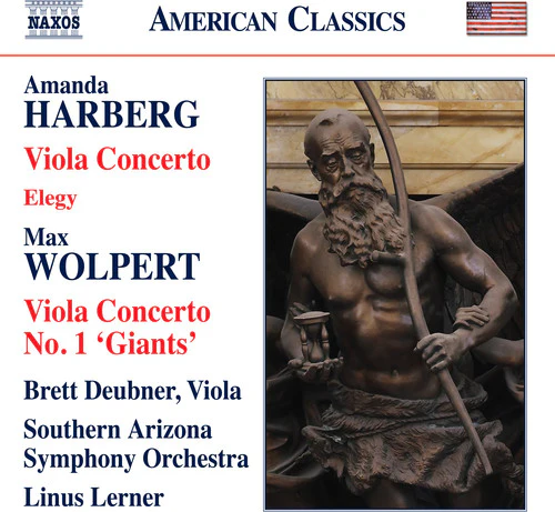 Deubner/Kirkpatrick - Harberg: Viola Concerto - Wolpert: Viola Concerto [CD]