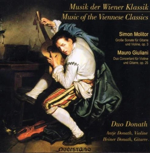 Duo Donath - Viennese Music for Violin & Guitar By Molitor & [CD]