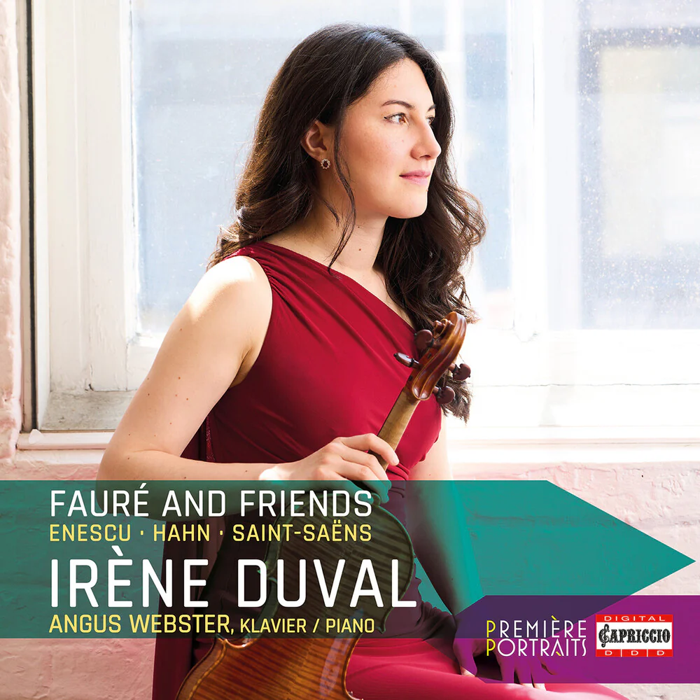 Enescu / Faure / Webster - Premiere Portraits - Irene Duval [CD]