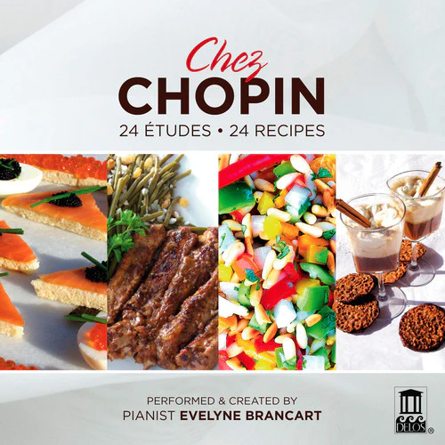 Evelyne Brancart - Chez Chopin: 24 Etudes24 Recipes [CD]