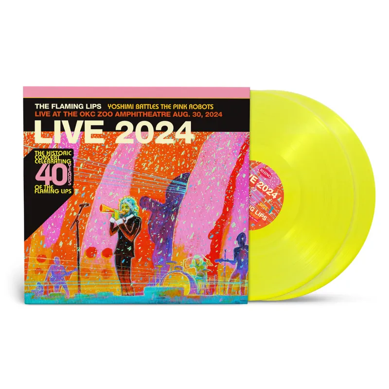 The Flaming Lips - Yoshimi Battles The Pink Robots: Live At The OKC Zoo Amphitheatre Aug 30, 2024 [2LP] [RSD Black Friday 2025]