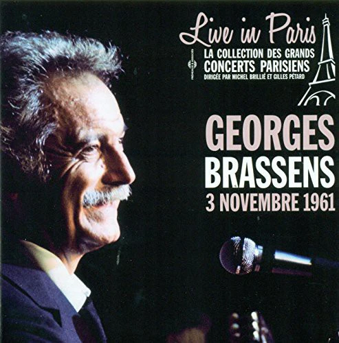 Georges Brassens - Live in Paris 03 Novembre 1961 [CD]
