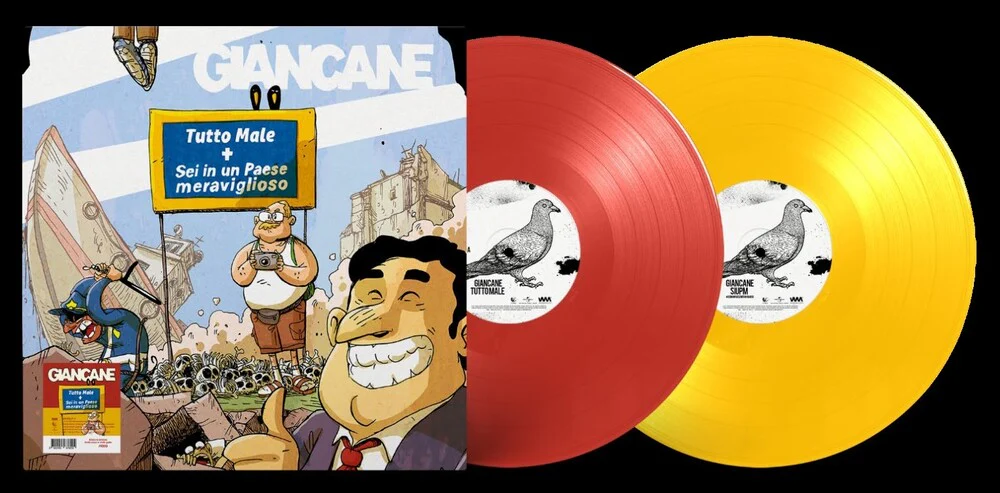 Giancane - Tutto Male [Colored Vinyl] (Red) (Ylw) (Ita)