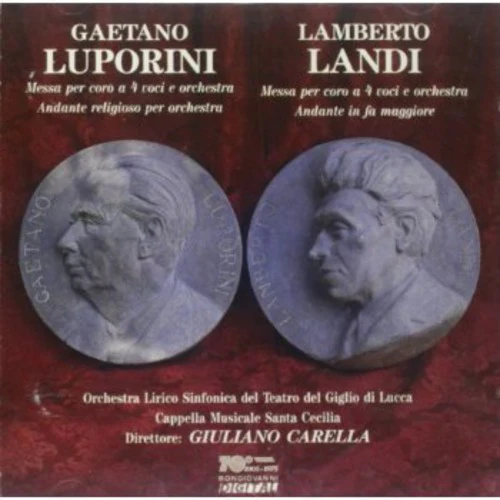 Giuliano Carella - Andante Religioso Per Orchestra / Messa Per Coro [CD]