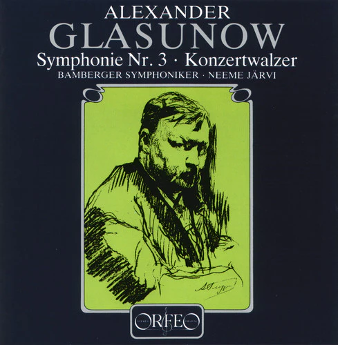 Glazunov / Jarvi / Bamberg Symphony Orchestra - Symphony 3 / Concert Waltz 2 [CD]