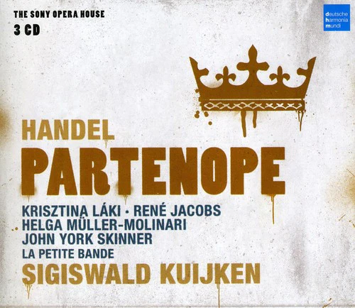 Handel / Laki / Jacobs / Petite Bande / Kuijken - Partenope [CD]