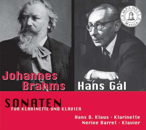 Hans-Dietrich Klaus - Sonatas for Clarinet & Piano [CD]