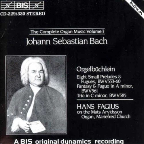 HANS FAGIUS - Complete Organ Works 3 [2 CD]