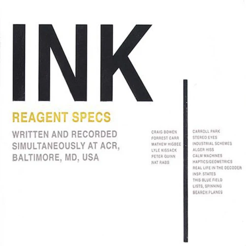 Ink (Experimetal Rock) - Reagent Specs [CD]