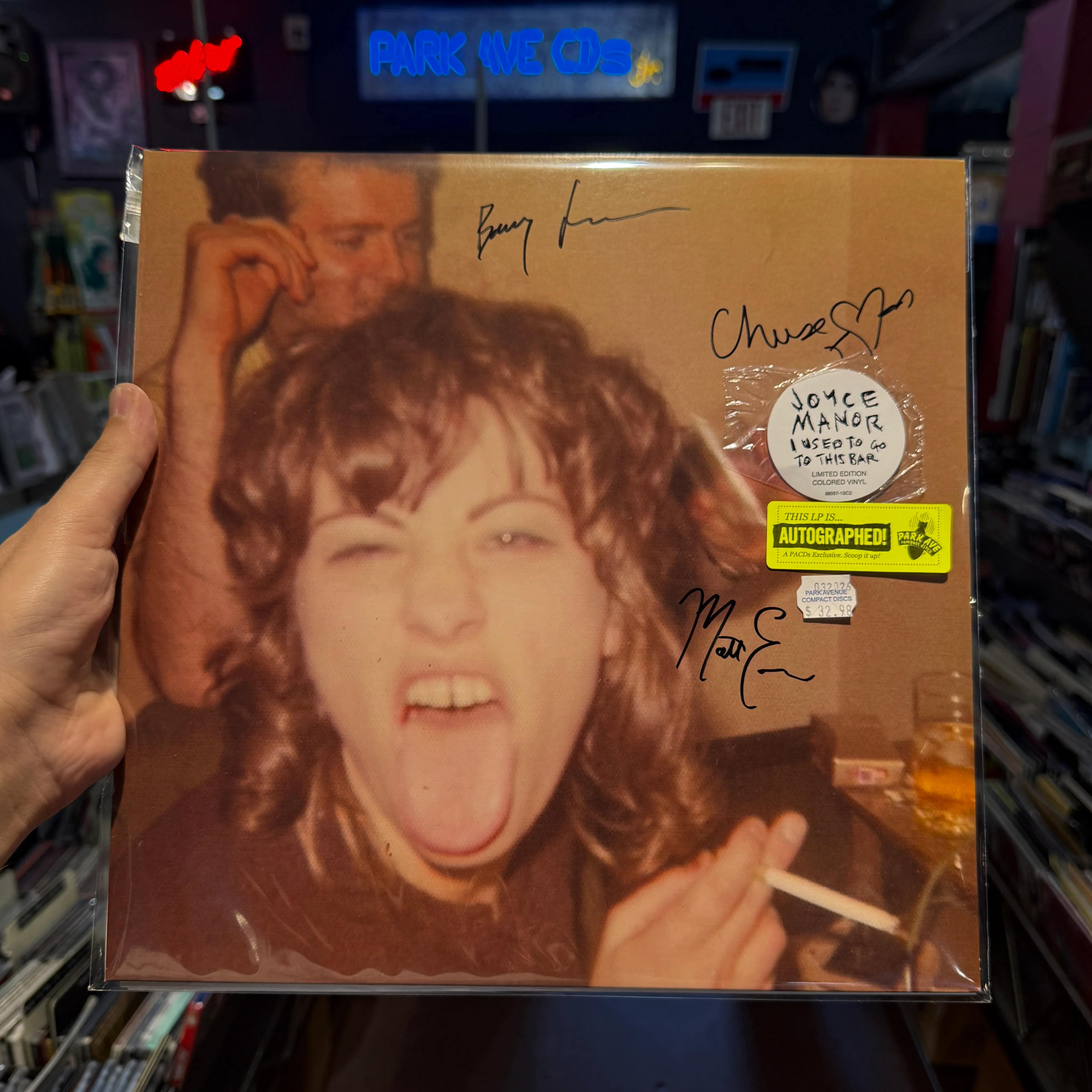Joyce Manor - I Used To Go To This Bar [Park Ave SIGNED Exclusive Indie Opaque Yellow LP]
