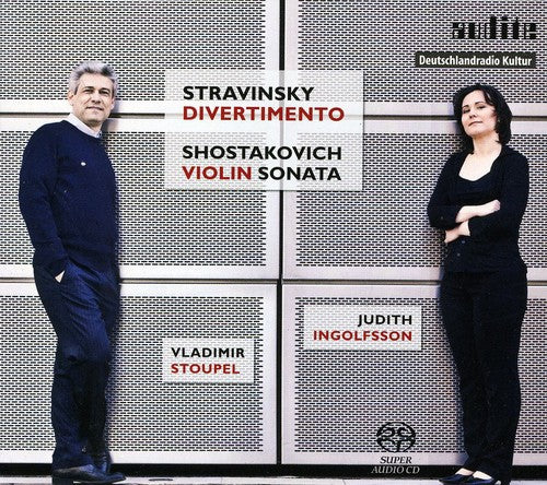 Judith Ingolfsson & Vladimir Stoupel - Works for Violin & Piano [CD]