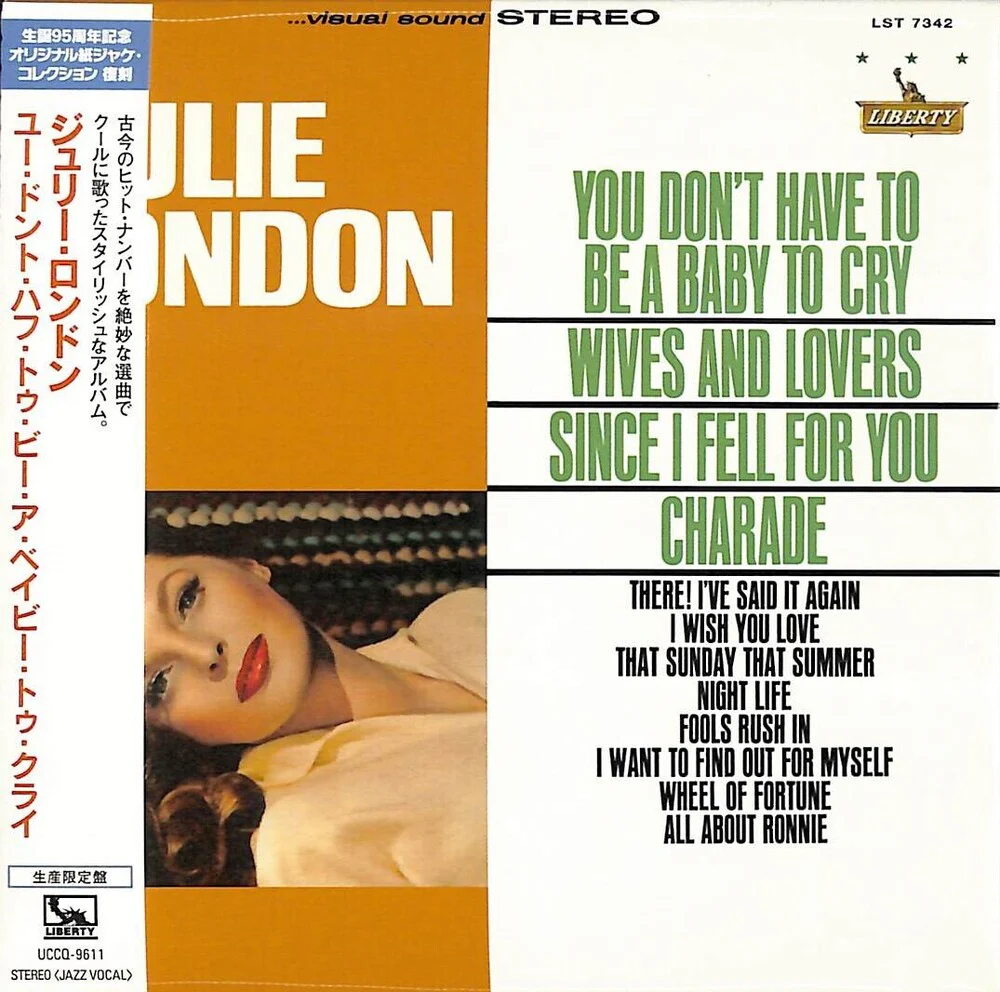 Julie London - You Don't Have To Be A Baby To Cry (Paper Sleeve) [CD]
