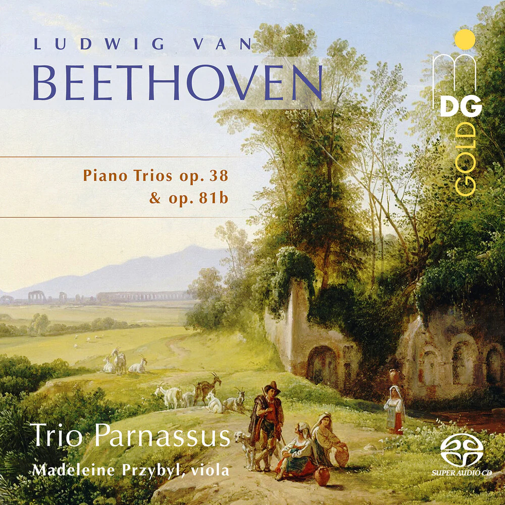 L Beethoven .V. / Przybyl / Trio Parnassus - Piano Trios Op. 38 & Op. 81b (Hybr) [CD]