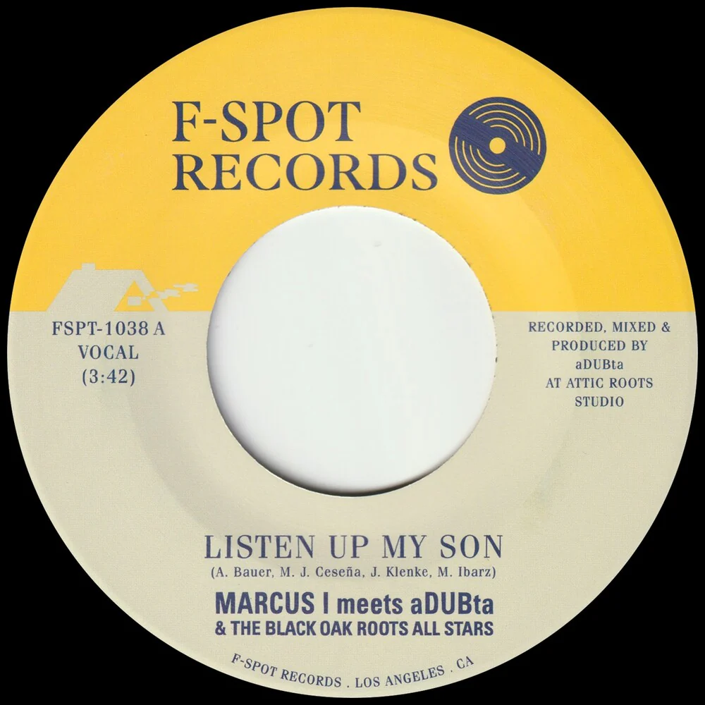 Marcus I Meets Adubta - Listen Up My Son b/w Version [LP]
