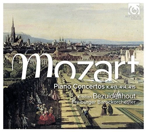 Mozart / Bezuidenhout - Piano Concertos K413-415 [CD]