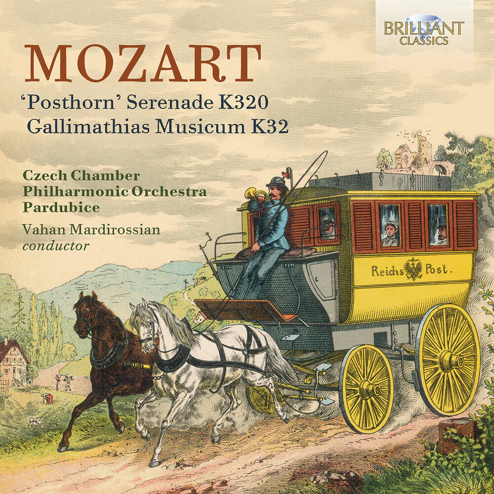 Mozart / Czech Chamber Philharmonic Orchestra - Posthorn Serenade, K320 Gallimathias Musicum, K32 [CD]