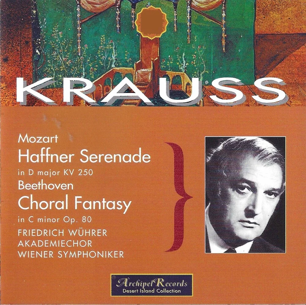 Mozart / Krauss - Haffner-Serenade + Beethoven [CD]