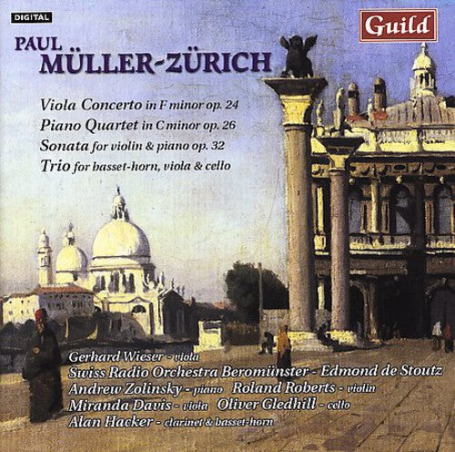 Mueller-Zurich / Wieser / Zolinsky / De Stoutz - Viola Concerto / Piano Quartet / Sonata / Trio [CD]