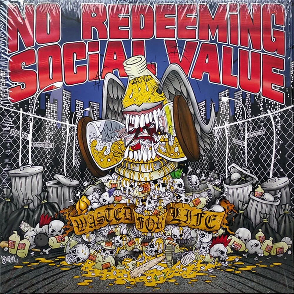 No Redeeming Social Value - Wasted For Life (Pict) [LP]