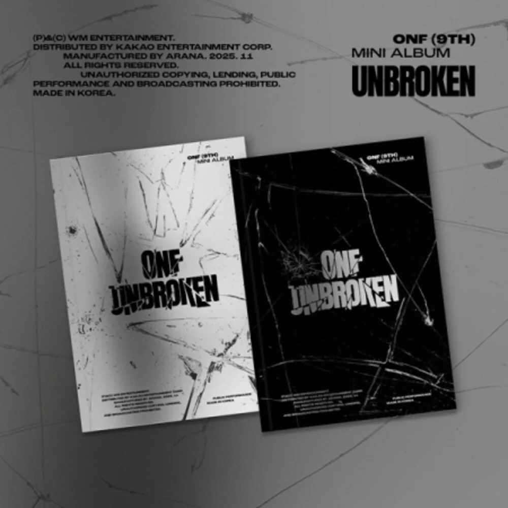 Onf - Unbroken - Random Cover (Post) (Stic) (Phob) [CD]