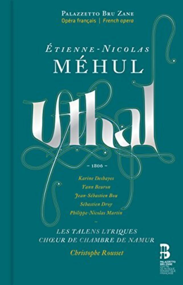 Philippe-Nicolas Martin - Etienne-nicolas Mehul: Uthal [CD]