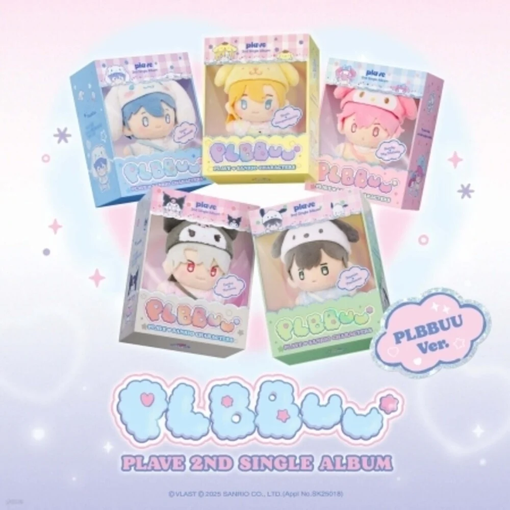 Plave - PLBBUU - PLBBUU Version - incl. Plush KeyChain, Tiny Photobook, Mini CD w/Mini Instant Photocard [CD]
