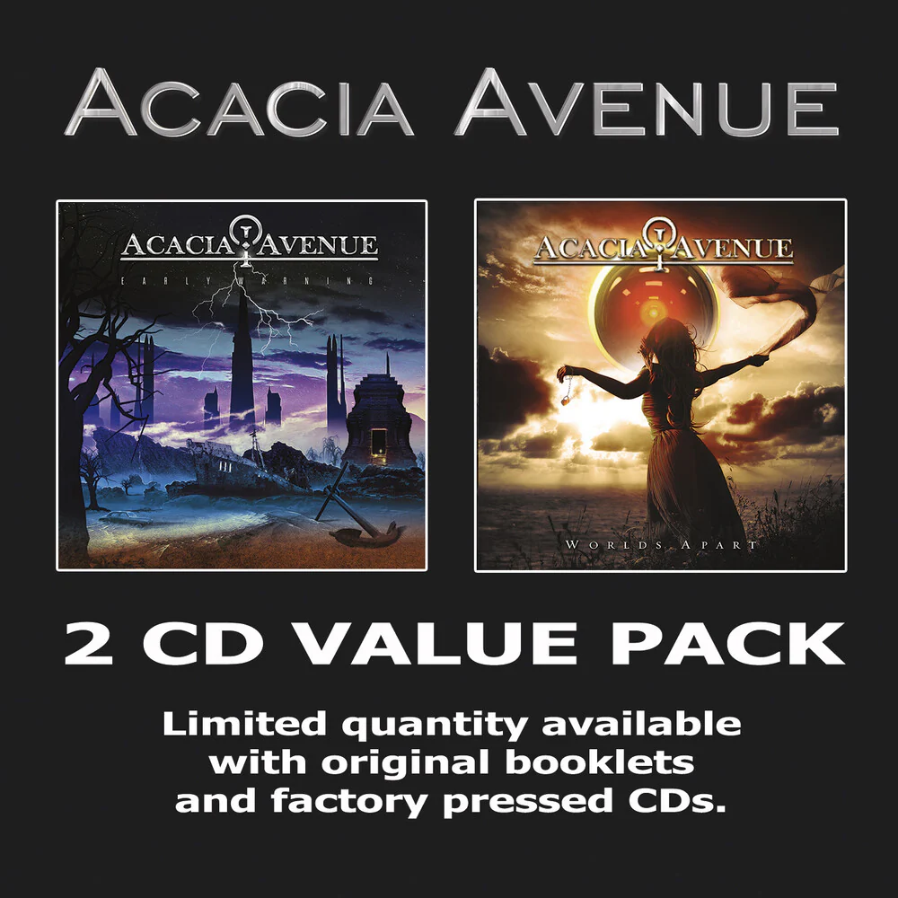 Pre-Order: Acacia Avenue - Early Warning And Worlds Apart [CD]