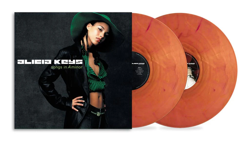 Pre-Order: Alicia Keys - Songs In A Minor - 25th Anniversary [Translucent Burnt Orange Marbled]