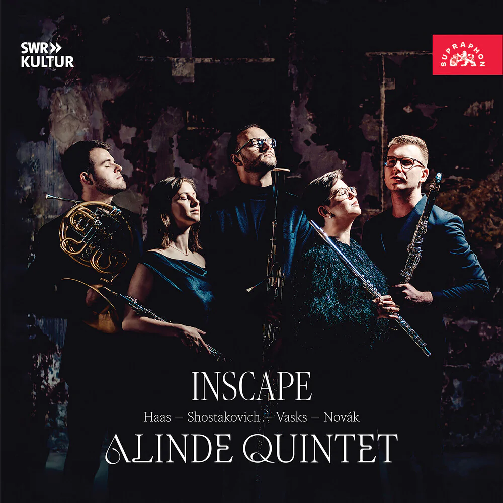 Alinde Quintet - Haas Shostakovich Vasks & Novak: Inscape - Alinde [CD]