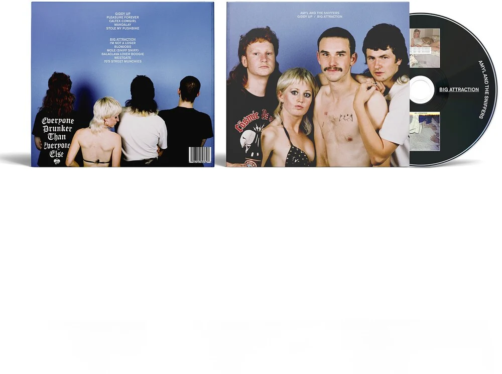 Pre-Order: Amyl & The Sniffers - Giddy Up / Big Attraction (10 Year Anniversary) [CD]