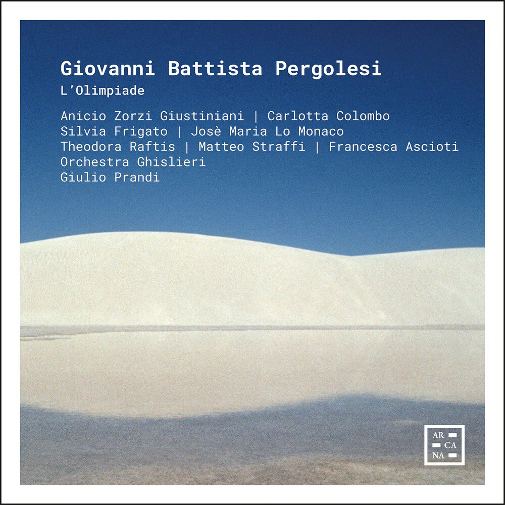 Pre-Order: Anicio Giustiniani  Zorzi - Pergolesi: L'olimpiade [CD]