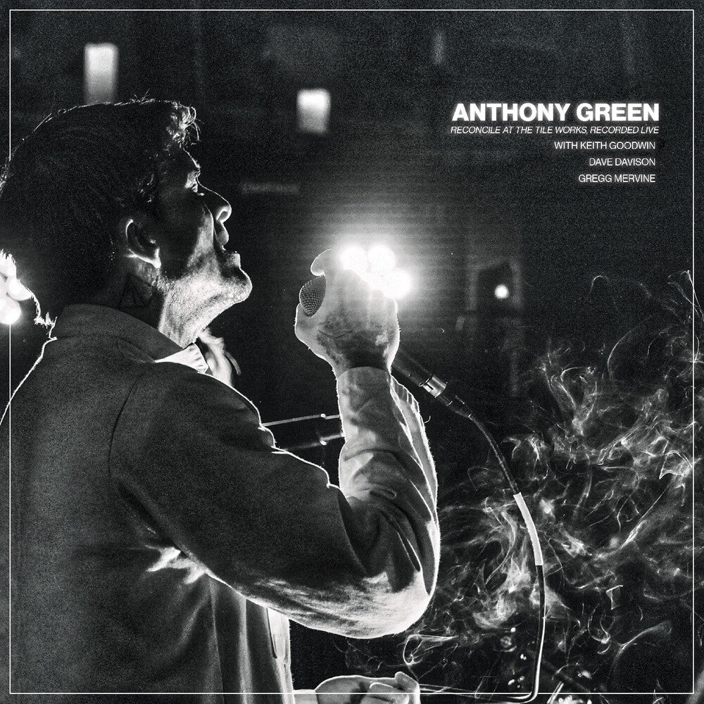 Pre-Order: Anthony Green - Reconcile At The Tile Works Recorded Live - Clear [LP]