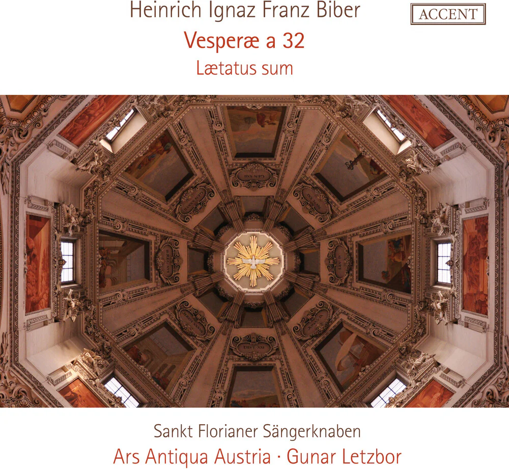 Pre-Order: Ars Antiqua Austria / Gunar Letzbor - Heinrich Ignaz Franz Biber: Vesperae A 32 [CD]