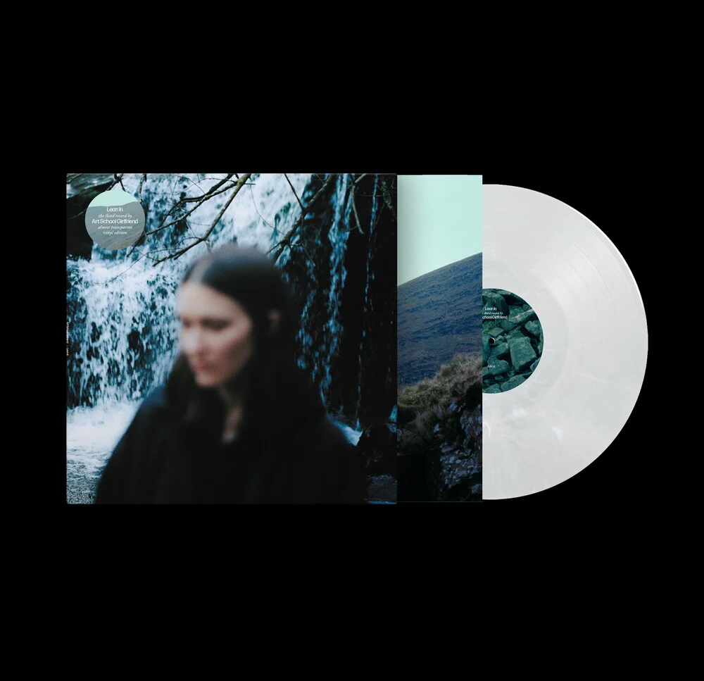 Art School Girlfriend - Lean In [Indie Exclusive 140g Natural Clear with White Marble Colored Vinyl]