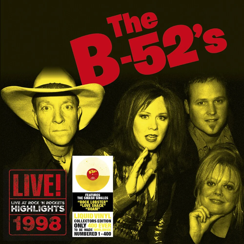 B-52's - Live At Rock 'n Rockets - Yellow Liquid Vinyl [LP]