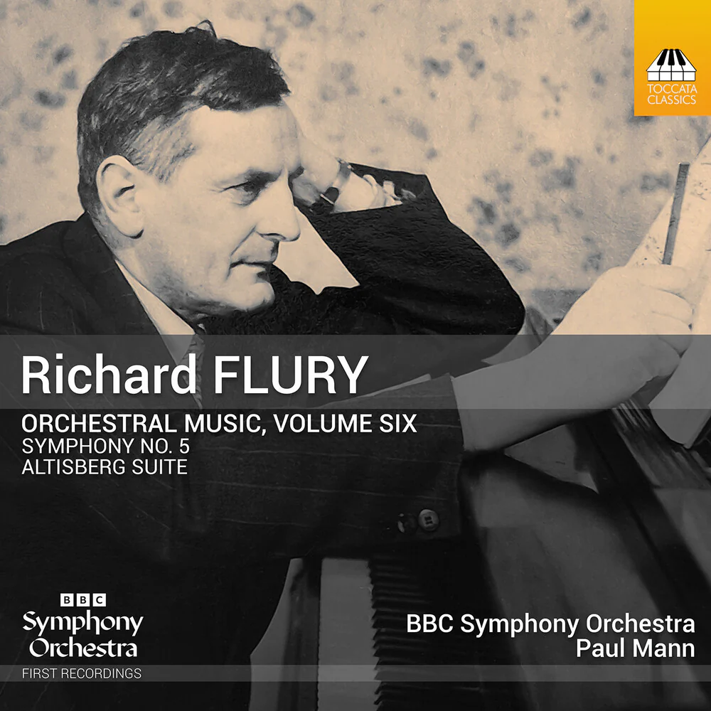 Pre-Order: BBC Symphony Orchestra - Richard Flury: Orchestral Music Vol. 6 [CD]