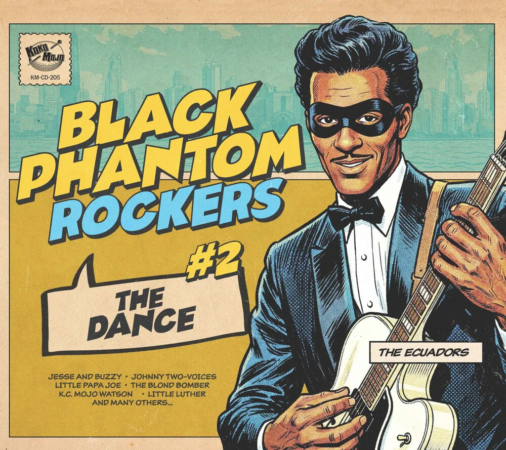 Pre-Order: Black Phantom Rockers 2 / Various - Black Phantom Rockers 2 / Various [CD]