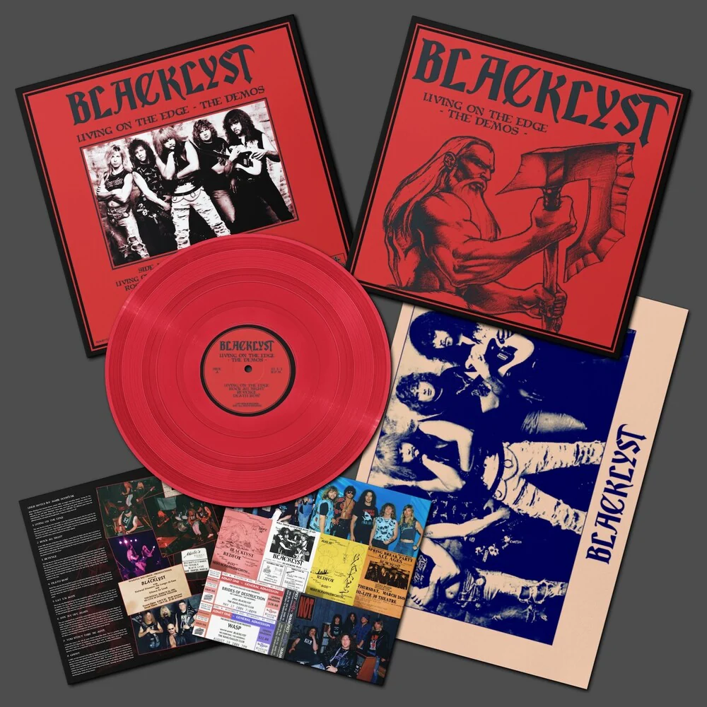 Pre-Order: Blacklyst - Living On The Edge - Demos [Colored Vinyl]