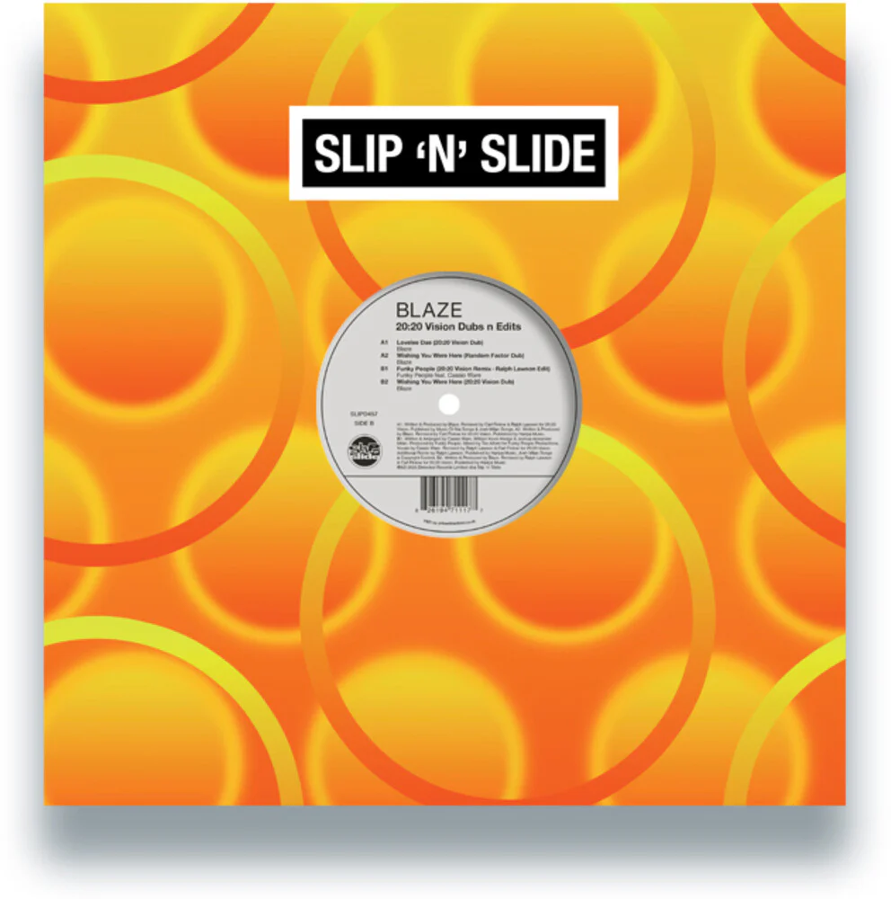 Pre-Order: Blaze - 20:20 Vision Dubs N Edits [12" Vinyl]