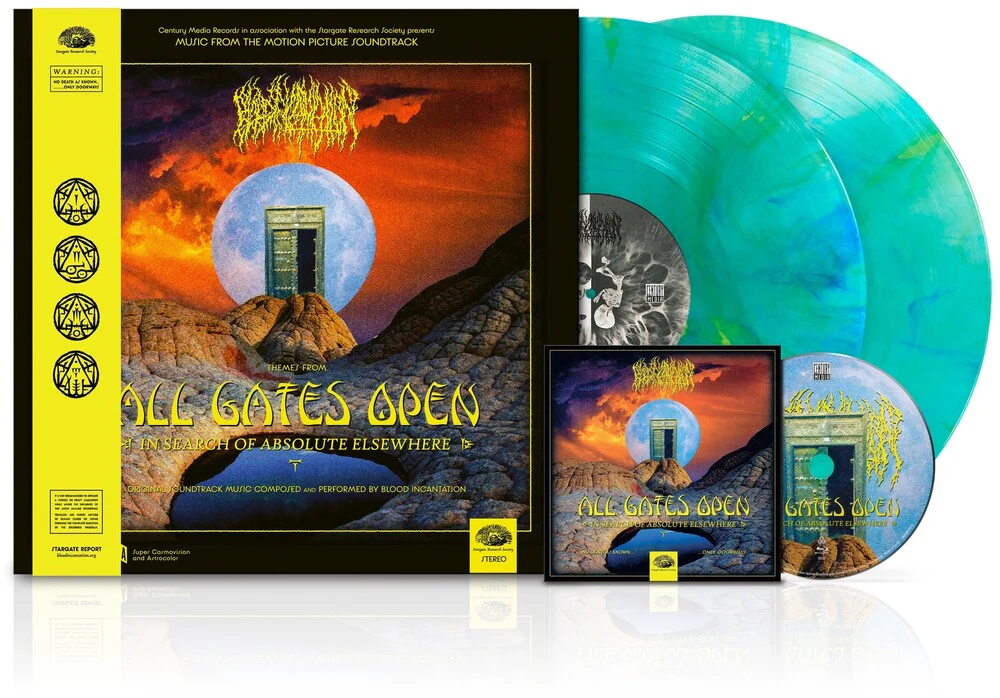 Pre-Order: Blood Incantation - All Gates Open (Original Motion Picture Soundtrack) [Indie Exclusive Algae Vinyl with Blu Ray]