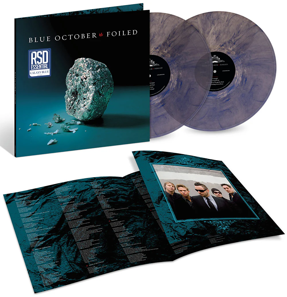 Pre-Order: Blue October - Foiled [RSD Essential Galaxy Blue 2LP]